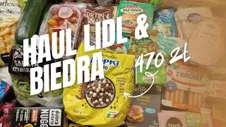 🫛Food haul za 470 zł na tydzień + |🐞 Lidl & Biedra | 🫑Nowości