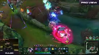 GenG vs Dk Ruler POV Godlike Xayah play