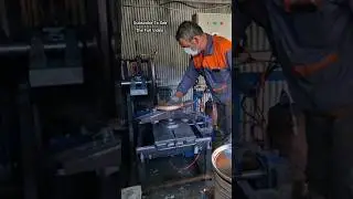 Copper Mirror Polishing Magic. Full video coming soon!. #CopperPolishing #Masterpiece #Artisan