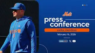 LIVE: Carlos Mendoza Spring Training Press Conference | February 16, 2026