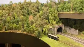 A short Reading lines coal train runs through the Pattenburg tunnel￼