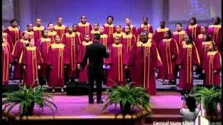 The Central State University Chorus singing God Cares