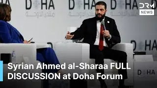 FULL DEBATE: Syrian President Ahmed al-Sharaa Attends Doha Forum to Discuss Middle East Peace | AC1B