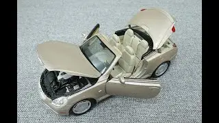 1:18 Lexus SC430 scale model unboxing and presentation Maisto - Diecast Scale Model Show
