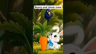 🐰🐦 Bunny Boo and Clever Crow | Kids Moral Story | Enchanto Kids