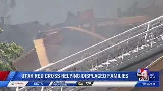 Utah Red Cross helping families displaced by apartment fire