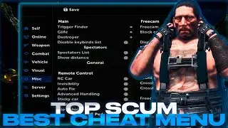 **Greated** Top Scum - Best Cheat Menu | Divine Cheat For SCUM | Aim, Esp & Many | FREE Download