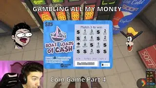 Gambling all my (fake) MONEY! - Coin Game Part 4