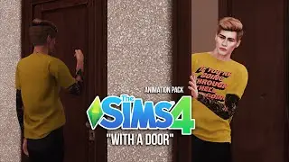 Animation pack WITH A DOOR SIMS 4 by | Download