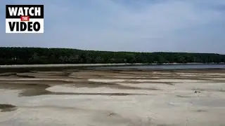 Drone captures devastation of Italian drought
