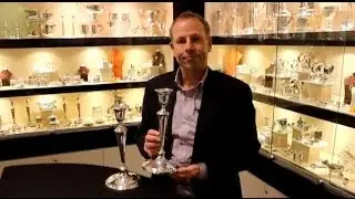 Pair of Sterling Silver Candlesticks by Matthew Boulton - Antique George III - AC Silver (W8400)