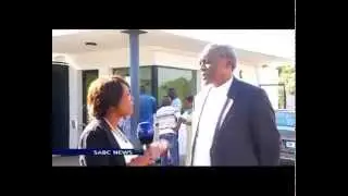 Somber mood at Chabane's home, Patricia Visagie reports