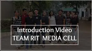 RIT Media Cell Club Introduction || Rajarambapu Institute of Technology