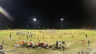 University High School Titan Regiment Marching Band Oct 17 Halftime show