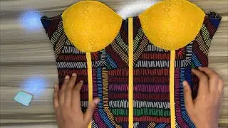 How to Wrap a Corset Bra Cup