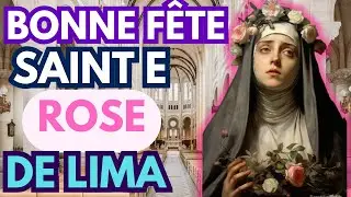 TOUT BOUL KE SAINTE ROSE DE LIMA POTE POUR F&Ecirc;TE LI 