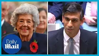 Rishi Sunak pays tribute to Betty Boothroyd after she dies at 93