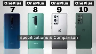 OnePlus 7 pro vs OnePlus 8 pro vs OnePlus 9 pro vs OnePlus 10 Pro Comparison Specifications