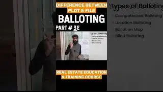 Difference between Plot and File Explained Part 3_E | BALLOTING