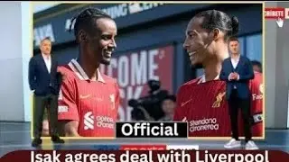 VAN DIJK WELCOME ISAK TO LIVERPOOL BREAKING TRANSFER THAT COULD CHANGE EVERYTHING AT ANFIELD