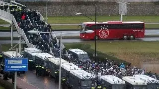 C3 Ajax Amsterdam - Legia Warzawa cortege