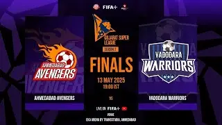 AHMEDABAD AVENGERS vs VADODARA WARRIORS | FINALS | GUJARAT SUPER LEAGUE SEASON 2
