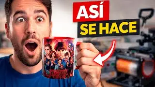 Aprende a sublimar tazas en minutos | Negocio rentable