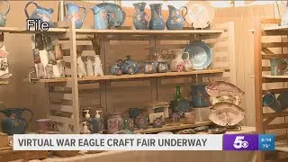 War Eagle Craft Fair Highlights Vendors Virtually after In-Person Event was Rescheduled