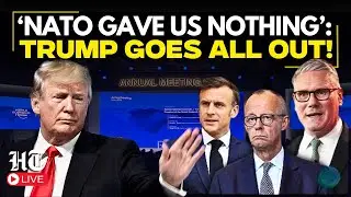 Trump Davos Speech LIVE | US President Unleashes on NATO, Says Allies &lsquo;Paid Nothing&rsquo; | WEF 2026