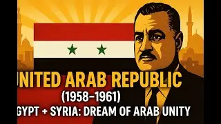 The United Arab Republic: When Syria and Egypt Tried to Become One Nation (1958&ndash;1961) 🇸🇾🇪🇬✨