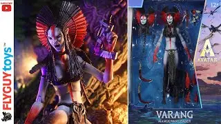 McFarlane Toys Avatar Fire and Ash Varang (Mangkwan Leader) Toy Action Figure Review FLYGUYtoys