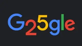 Google 25th Anniversary Animation