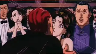 Yujiro Hanma le roba un beso a Emi Akezawa y ella se enamora. #yujirohanma #bakithegrappler #anime 