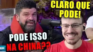 BROXADA SINISTRA E JONES MANOEL FALAM SOBRE A CHINA