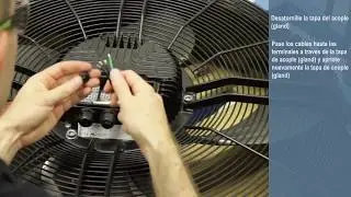 Como cablear un motor EC – Instrucciones de conexión para un motor trifásico