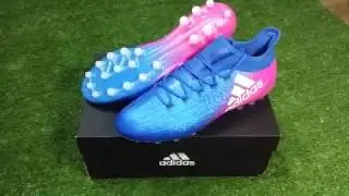 การเปลี่ยนแปลงของ adidas X 16.1 (Blue Blast Collection)