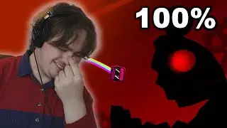 How I beat CRAZY II... (Geometry Dash)