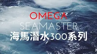 歐米茄OMEGA新海馬潛水300米｜銀灰盤藍膠帶龐德配戴款 ｜OMEGA SEAMASTER DIVER 300 ｜【奈森路Nathan】