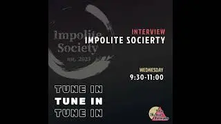 Impolite Society Interview | The Sonic Temple on KLMU Radio
