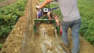 Mini Potato Harvester for Walking tractor