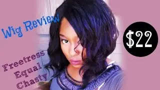 Обзор парика Chasty Freetress Equal Purple Bob. (Доступные парики)