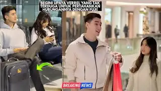 Verrel Bawain Koper Fuji Ditemani di Bandara Mau Ngater Fuji ke Paris Ada Job Kerja