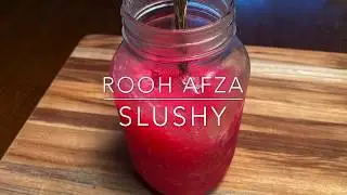 How To Make Easy Slushy | Rooh Afza Slushy | -mrs.khairainthekitchen