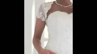 White On White wedding dress - Melanie