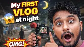 My First Night Vlog 🌙 | A Different Vibe at Night #vlog