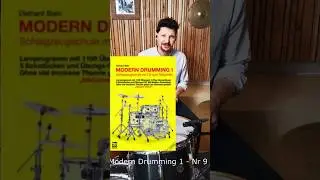Drumbook Series - Nr 9 - Modern Drumming 1 #drums #drummer #drumlessons #gretschdrums