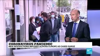 Coronavirus pandemic: New restrictions imposed across Europe as cases surge