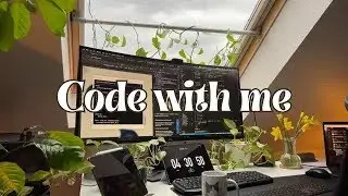 Code With Me: Plant-Filled Productivity Session 🌿 || no background noise