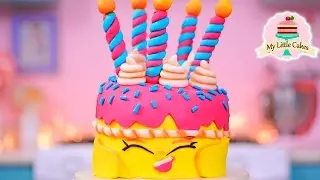 HOW TO MAKE A SHOPKINS CAKE | MY LITTLE CAKES