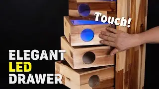 Элегантный светодиодный ящик / DIY